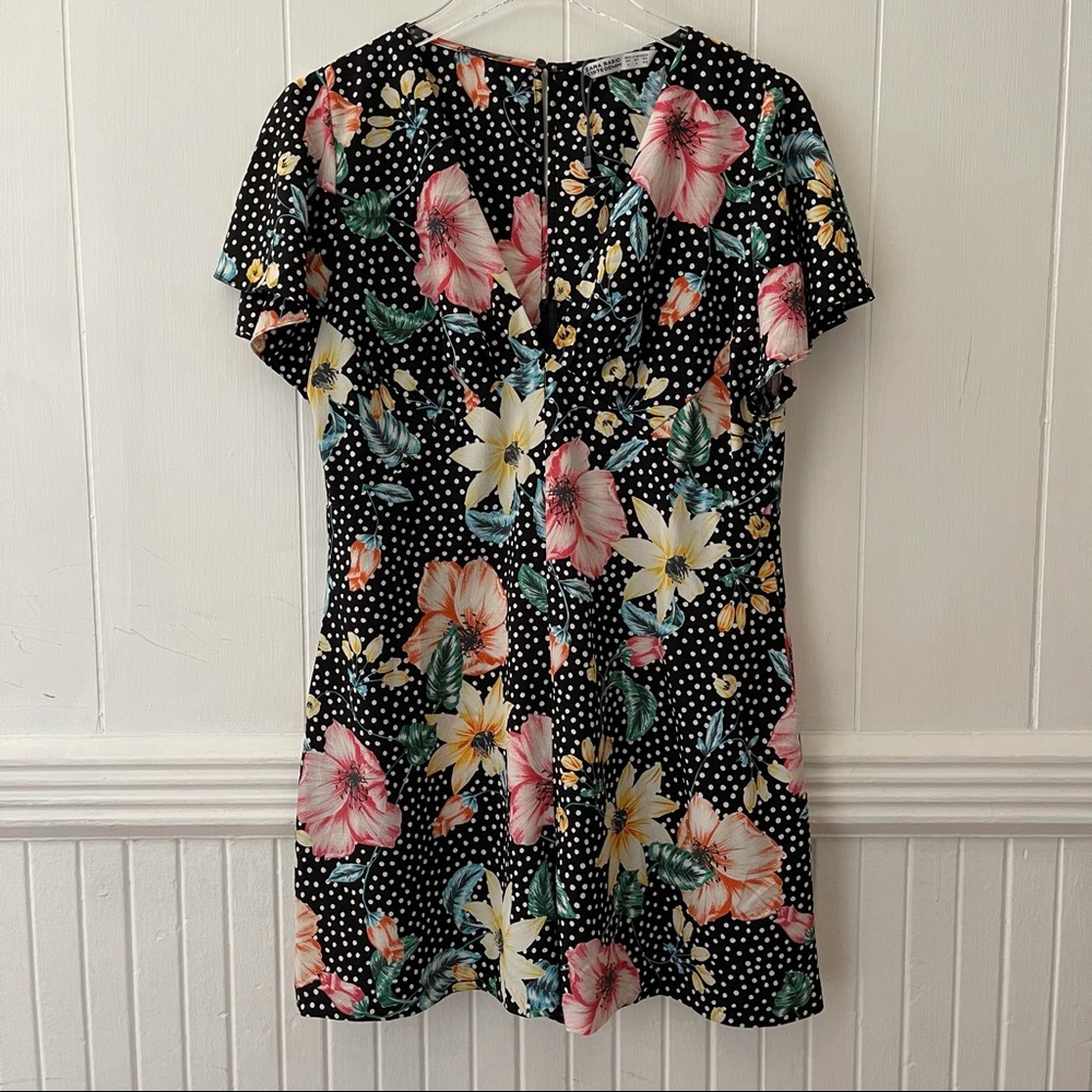 Zara Tropical Floral Romper